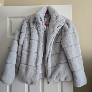 Tahari Gray Ski & Snow Jacket